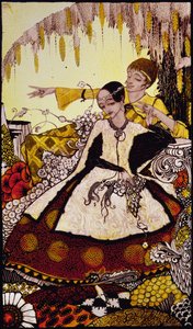 Pourtant ceux-ci sont pourris, donc tu es la reine de tous ceux qui vivent ou ont vécu Illustration par Harry Clarke de 